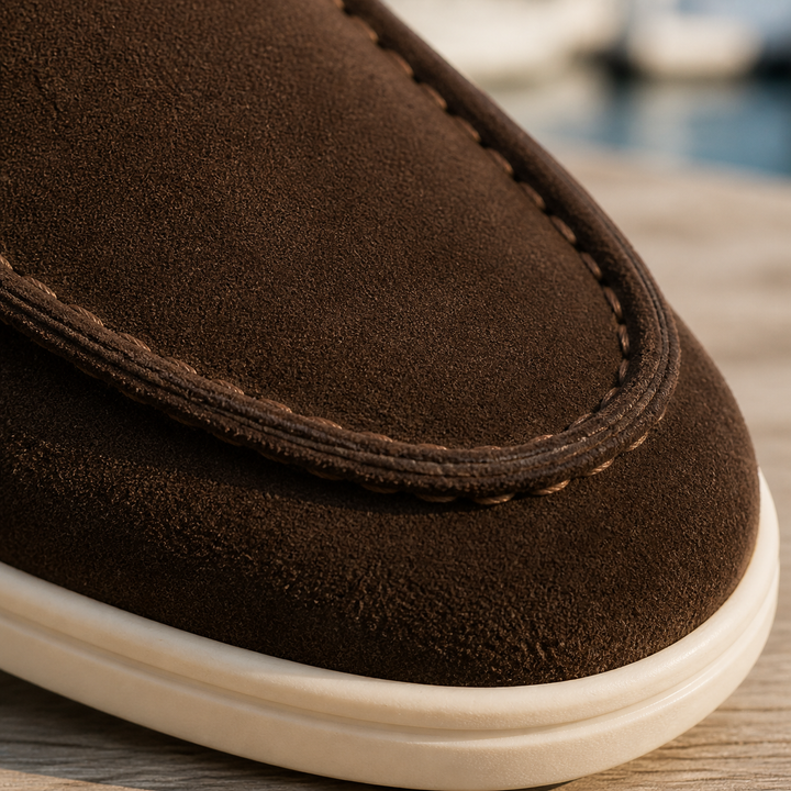 Mocassins homme noirs, à enfiler, légers, style bureau et loisirs, confort assuré.