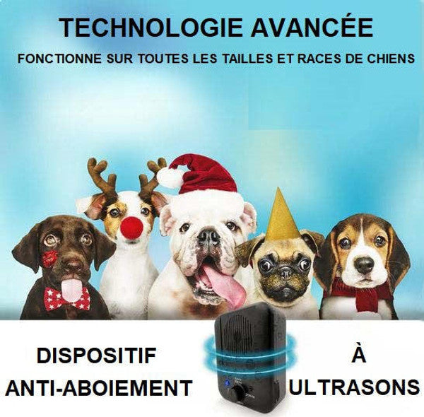 Dispositif Anti-aboiement À Ultrasons pour Chiens