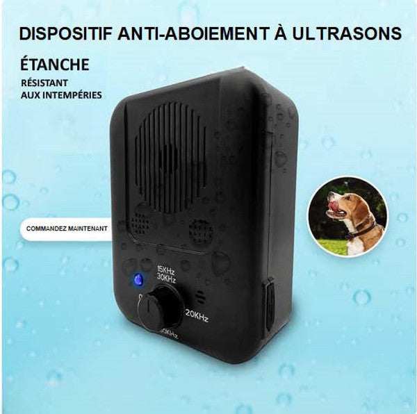 Dispositif Anti-aboiement À Ultrasons pour Chiens