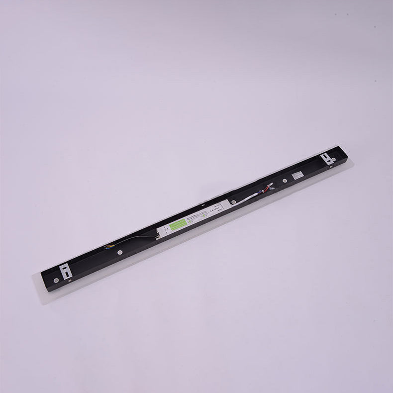 Applique d'extérieur LED moderne, design minimaliste, illumine la façade avec une lumière douce et un style linéaire élégant.