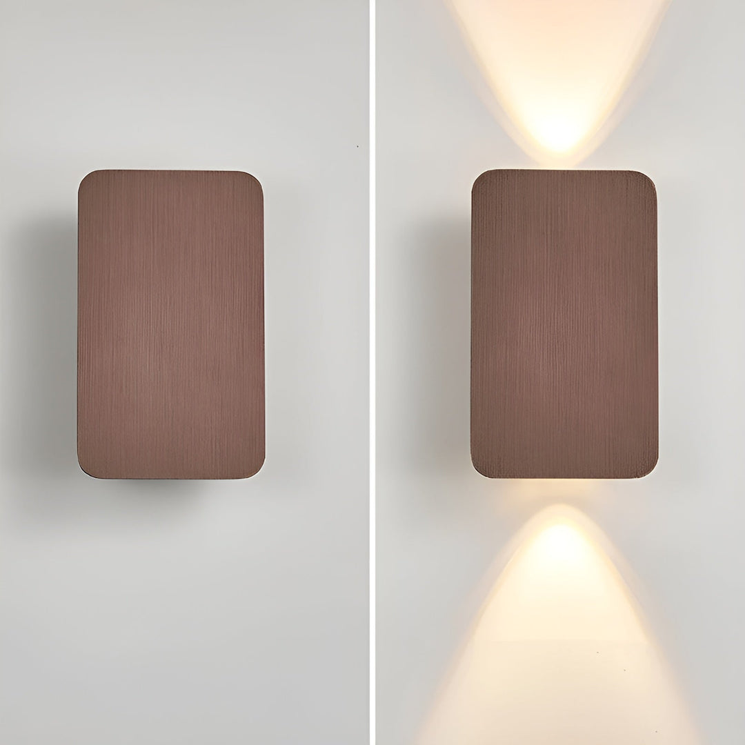Applique murale LED minimaliste. Design élégant et moderne. Éclairage doux et homogène. Idéal salon, chambre.