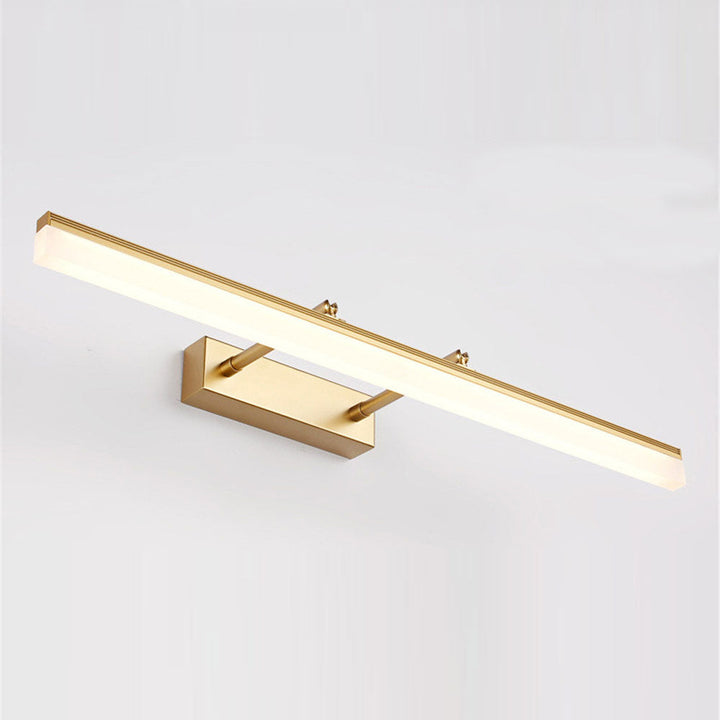 Applique murale LED salle de bain, étanche IP65, design moderne, éclairage LED intégré.