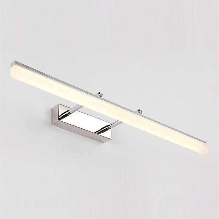 Applique murale LED salle de bain, étanche IP65, design moderne, éclairage LED intégré.