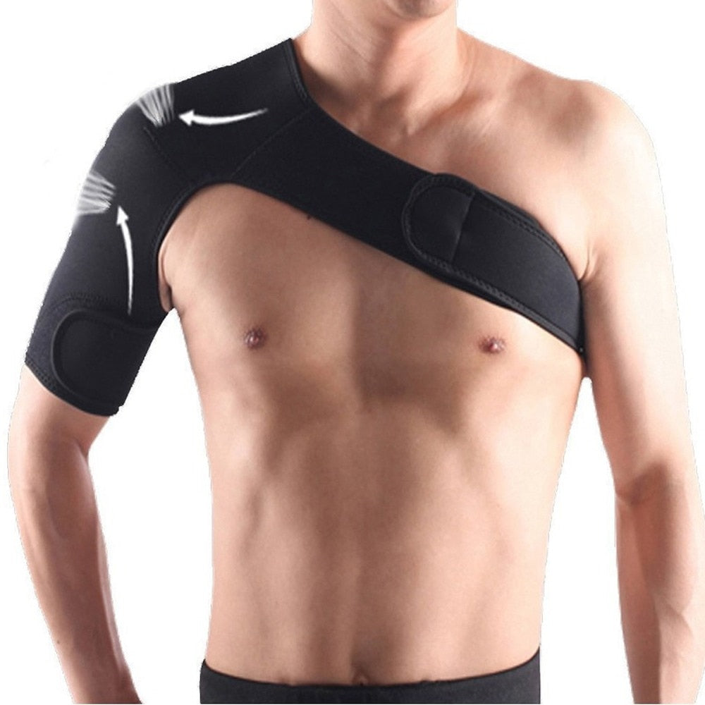 Attelle d'épaule: soutien et stabilité, idéale pour le sport et la récupération. Confort et liberté de mouvement.