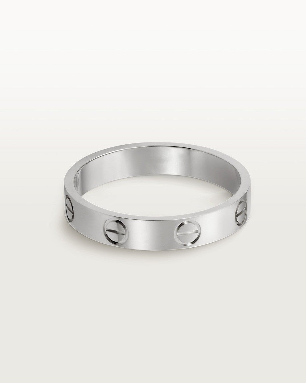 Bague unisexe Aria argent, détails vis. Accessoire moderne, minimaliste en alliage zinc, résistant eau.