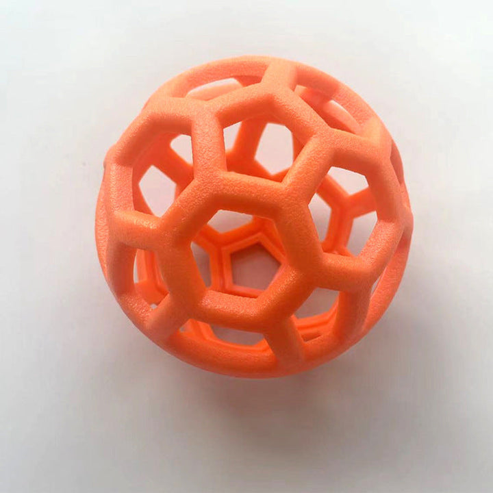Balle interactive pour chien, durable et stimulante.  Favorise le reniflement et le jeu. Couleurs vives.