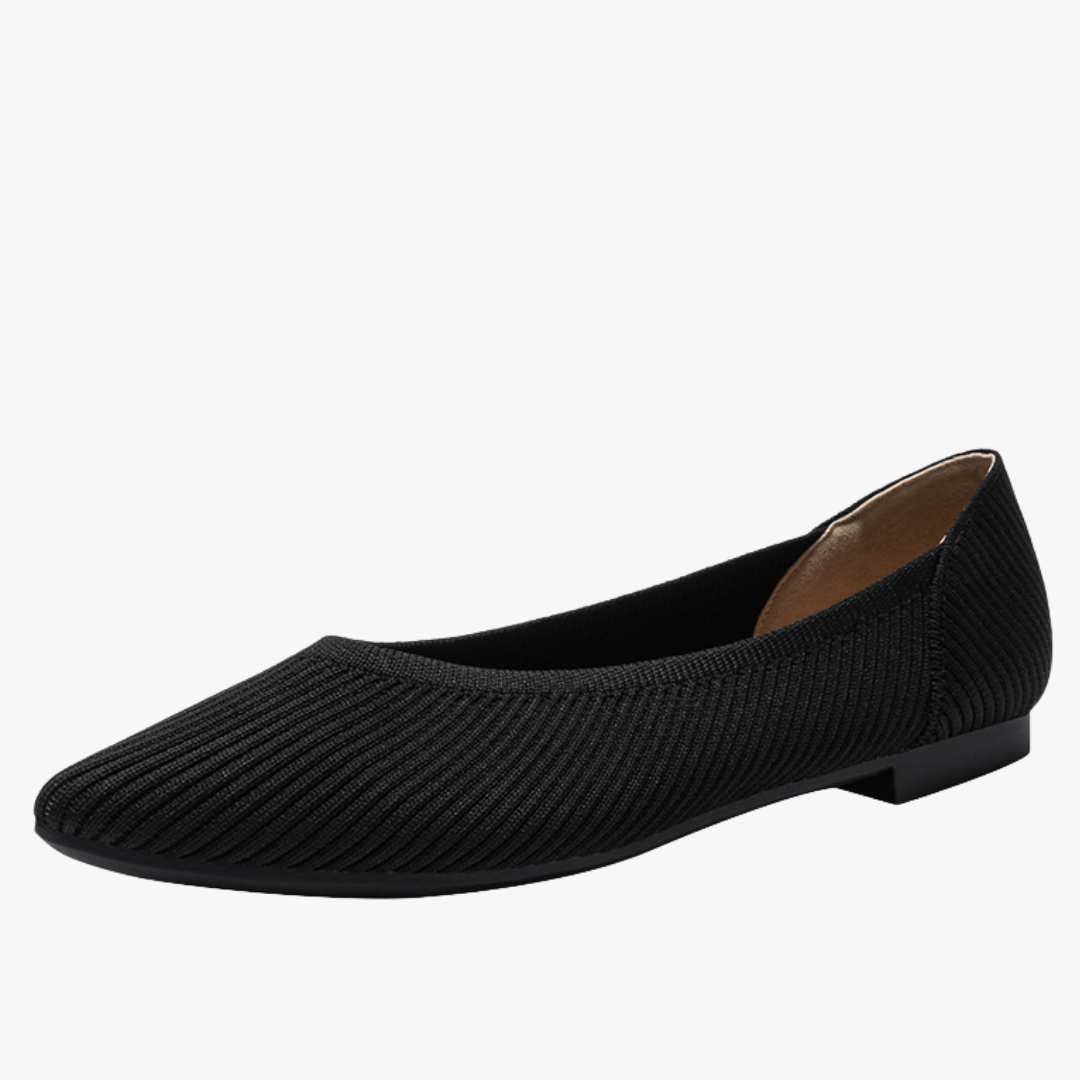 Ballerines femme à bout pointu, combinant confort supérieur et style chic pour l'automne.