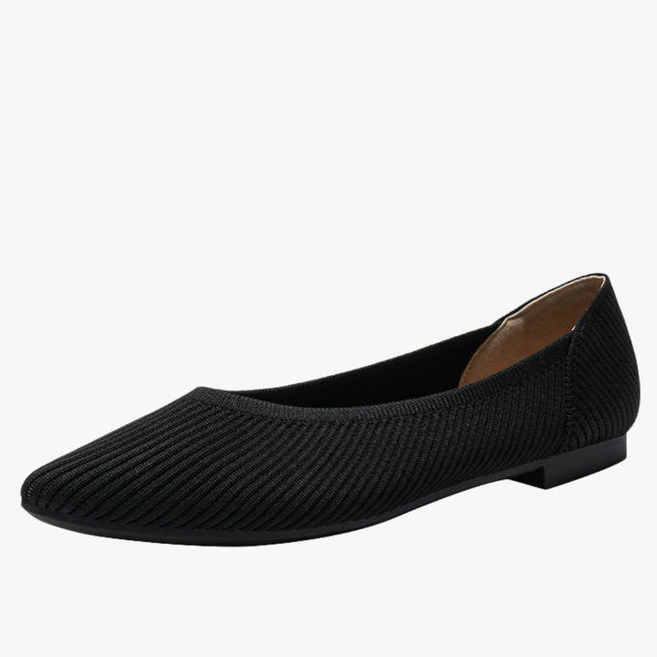 Ballerines femme à bout pointu, combinant confort supérieur et style chic pour l'automne.