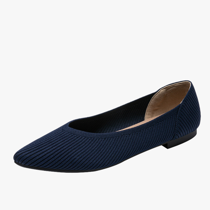 Ballerines femme polyvalentes, bout pointu, parfaites du bureau aux sorties décontractées.