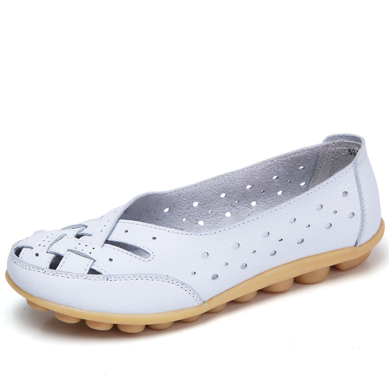 Ballerines confortables pour femmes portées, mettant en valeur leur style chic et leur soutien des pieds.