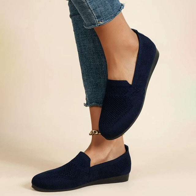 Chaussures plates femme de mode, confortables et respirantes pour toutes les occasions.