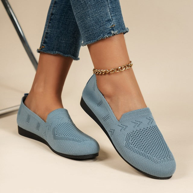 Ballerines respirantes pour femme, parfaites pour l'été, grand confort.