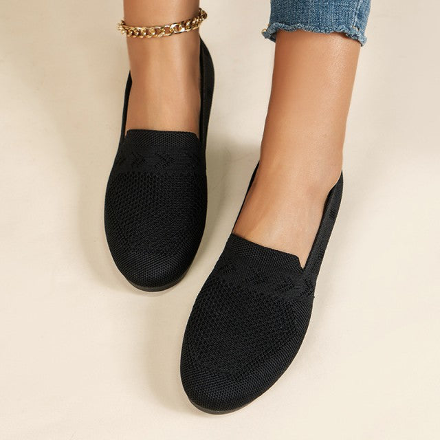 Flats femme légères, style casual chic, parfaites pour le quotidien et le printemps.