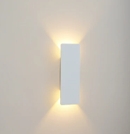 "Bande LED étanche pour mur, aluminium moderne, lumière chaude ou froide, protection IP65, écoénergétique extérieure"