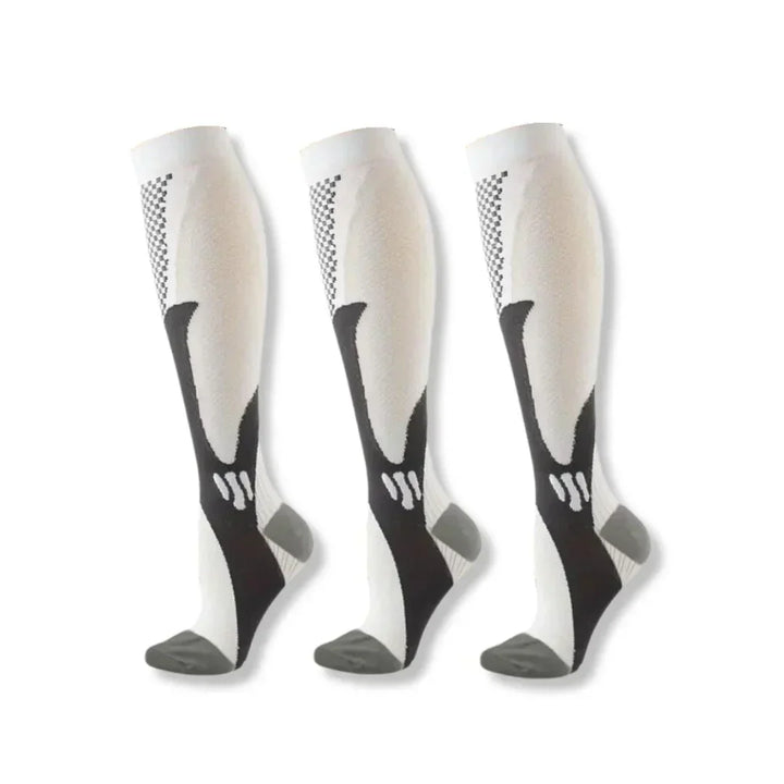 "Bas de compression médicaux, confortables, ergonomiques, accélérant la circulation sanguine pour jambes en toutes occasions.