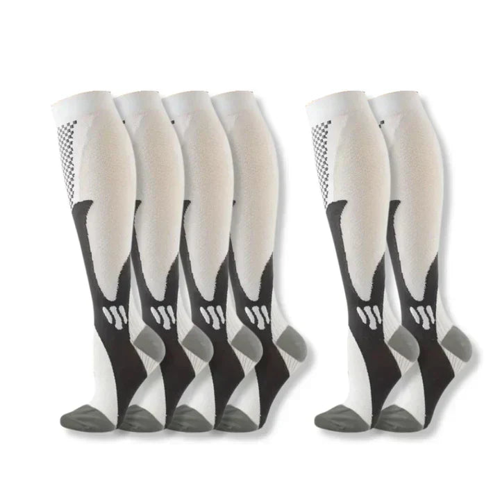 "Bas de compression médicaux, confortables, ergonomiques, accélérant la circulation sanguine pour jambes en toutes occasions.