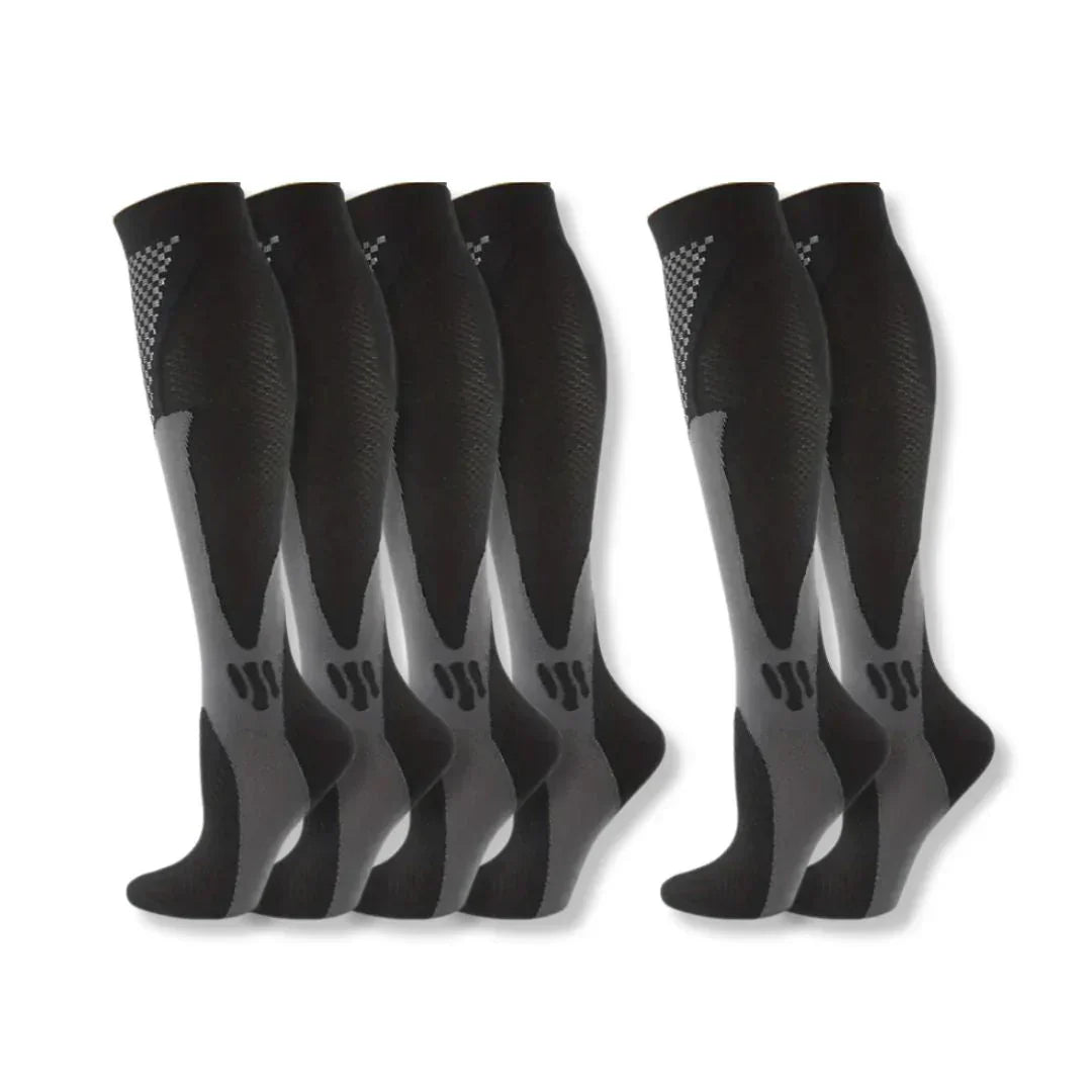 "Bas de compression médicaux, confortables, ergonomiques, accélérant la circulation sanguine pour jambes en toutes occasions.