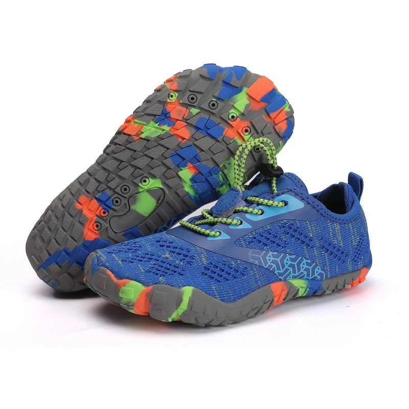 Chaussures aquatiques enfants, confortables, protectrices et à séchage rapide. Idéales pour l'eau.