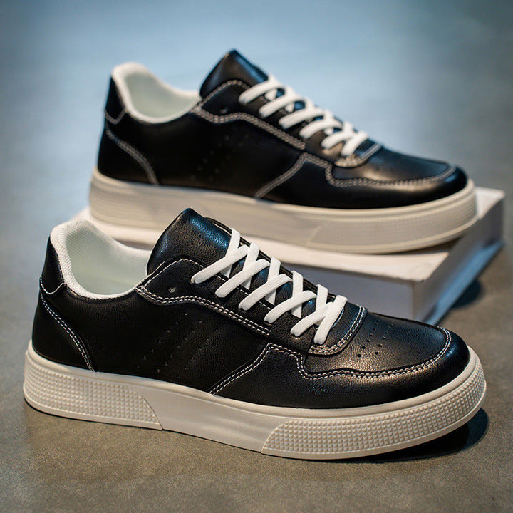 Paire de baskets hommes pour un confort optimal et un style urbain élégant, parfaites pour le quotidien.