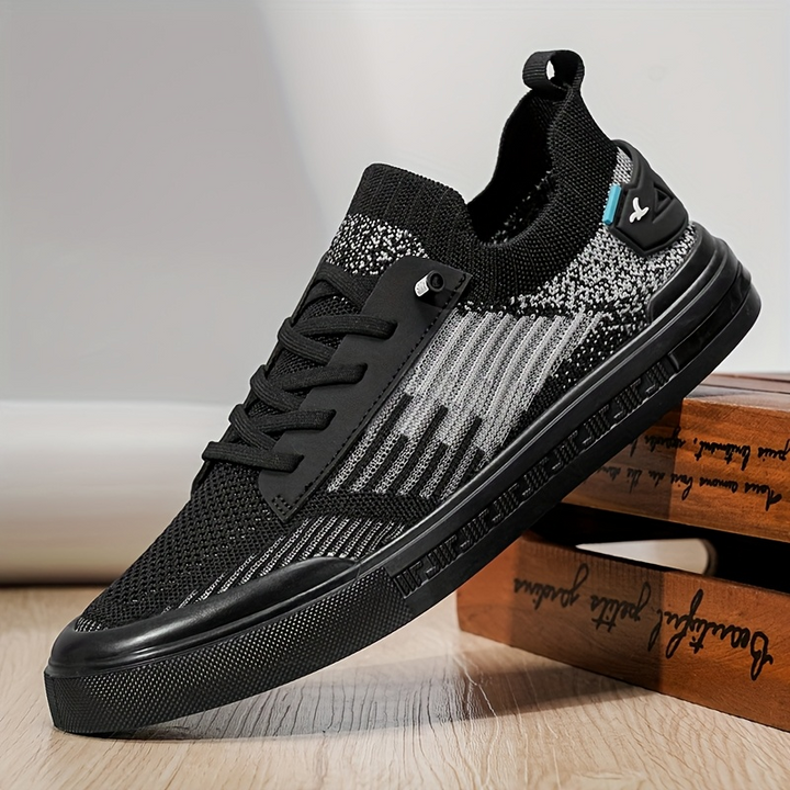 Baskets hommes polyvalentes, chaussures décontractées avec lacets, idéales pour le confort et le style sportswear.