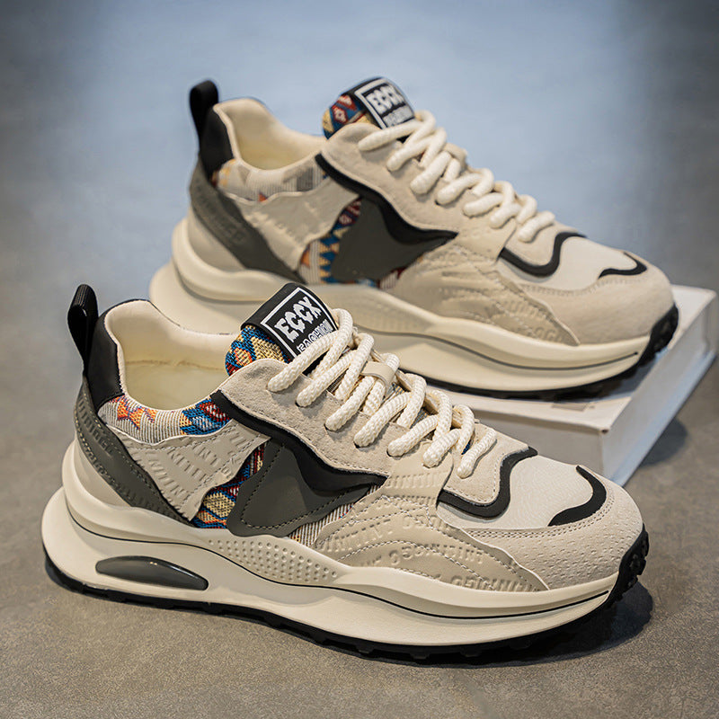 Baskets polyvalentes pour hommes, style sport décontracté. Confort quotidien assuré pour toutes vos activités.