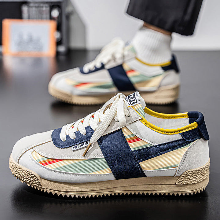 Chaussures décontractées hommes, design moderne et confortables, parfaites pour le quotidien automne/printemps.