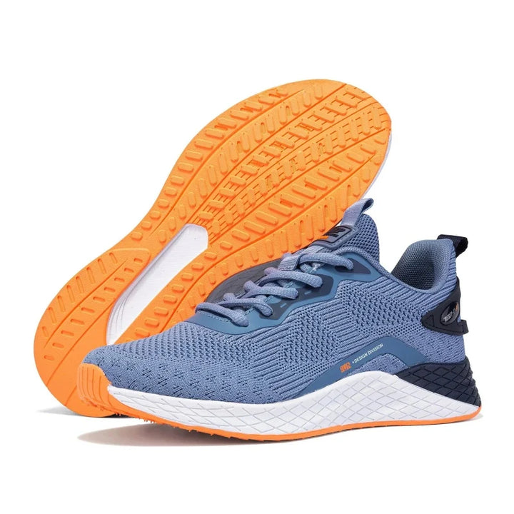 Chaussures de sport homme avec amorti supérieur et adhérence optimale pour la course et la marche.