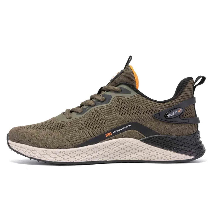 Baskets de sport homme, design moderne, confortables et respirantes, parfaites pour le jogging.