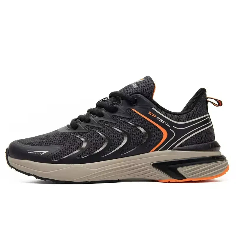 Baskets de running pour hommes, dotées d'un amorti supérieur et d'une conception ultra-légère.