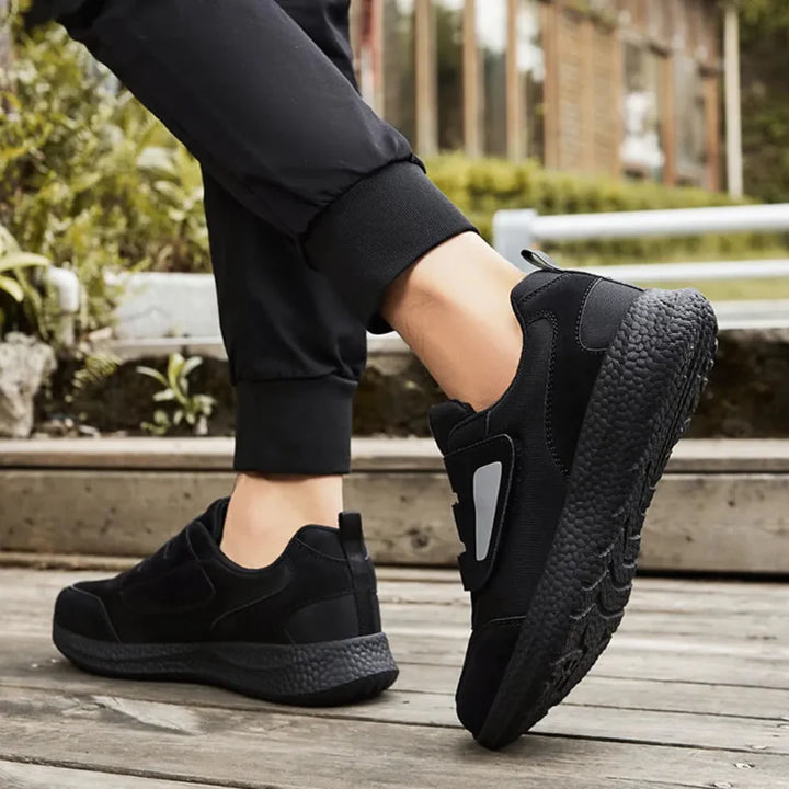 Chaussures orthopédiques antidérapantes, soulageant les douleurs, pour la marche des hommes et femmes, largeur adaptée.