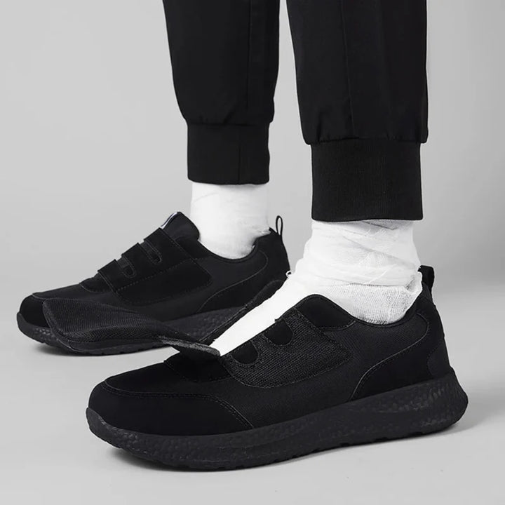 Baskets de marche confortables avec soutien orthopédique et ajustement large, parfaites pour les pieds sensibles et diabétiques.