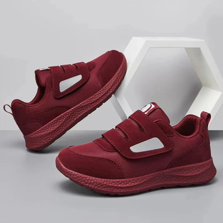 Baskets de marche décontractées orthopédiques larges pour hommes et femmes, idéales pour le quotidien et activités légères.