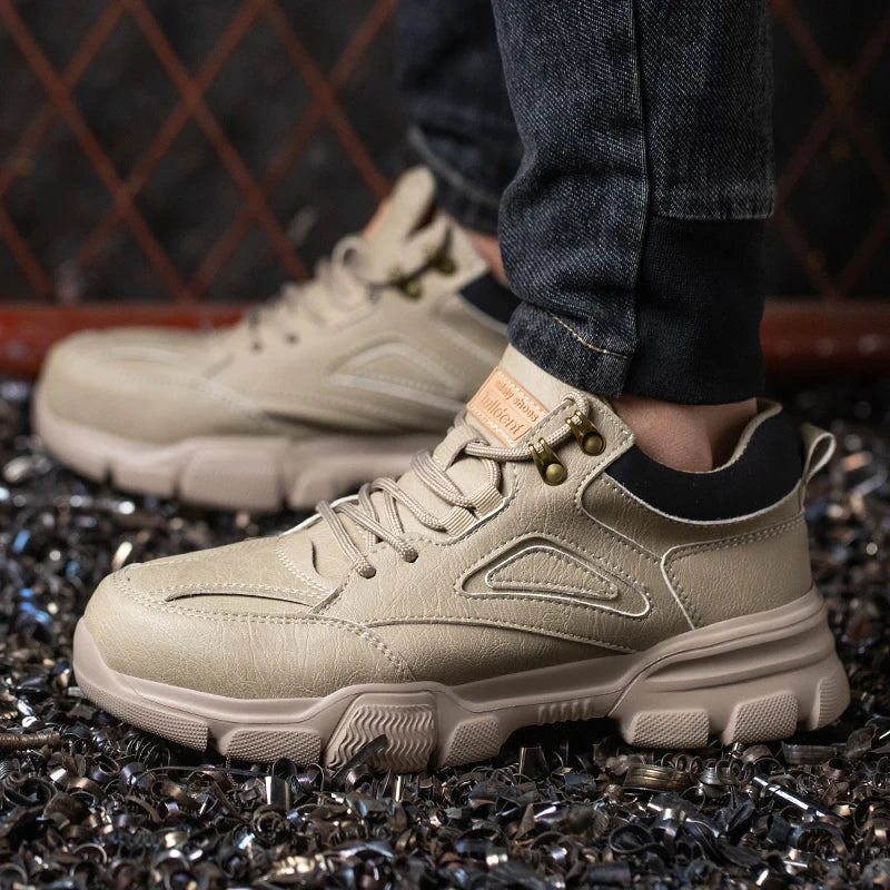 Chaussures de travail de sécurité légères, confortables et imperméables. Idéales pour une protection des pieds unisexe.