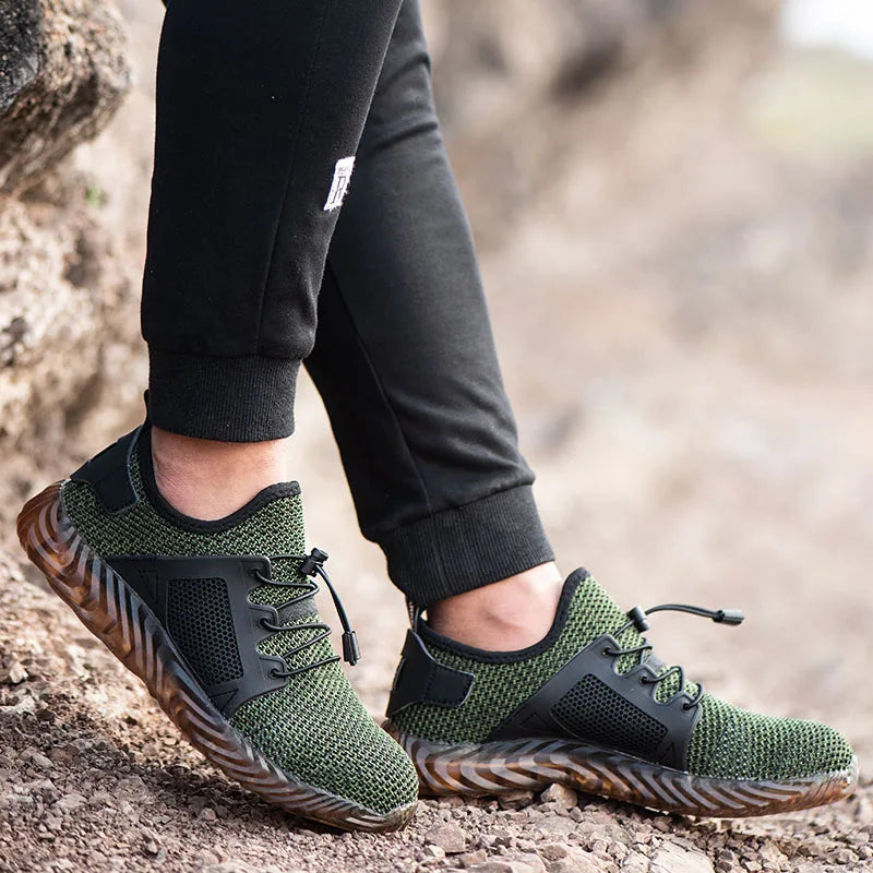 Chaussures de sécurité légères pour un mouvement agile, avec une protection fiable. Idéales pour environnements exigeants.