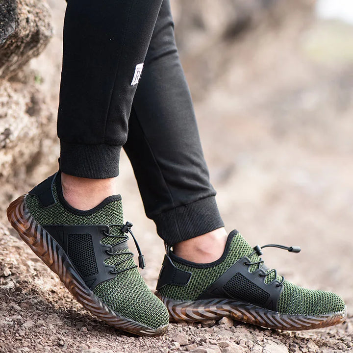 Chaussures de sécurité légères pour un mouvement agile, avec une protection fiable. Idéales pour environnements exigeants.