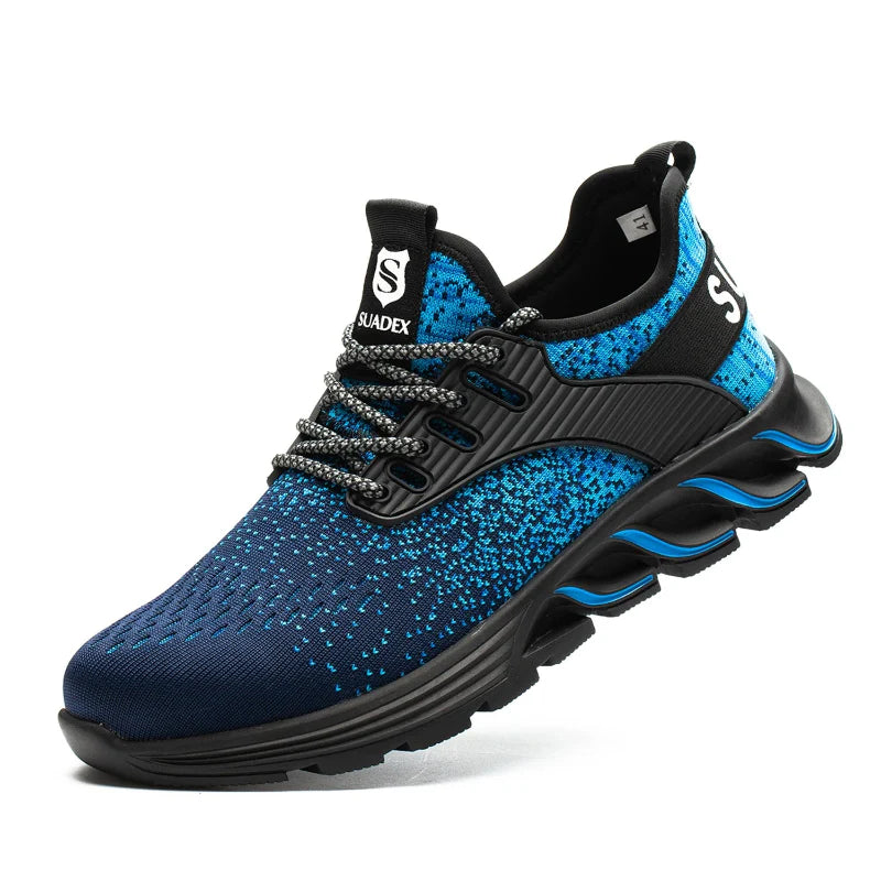 Semelle anti-perforation de baskets de travail confortables, offrant une sécurité optimale.