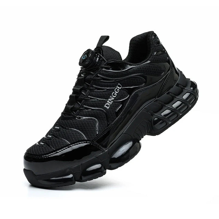 Chaussures de sécurité unisexes pour bricolage et professionnels, légères, robustes et respirantes.