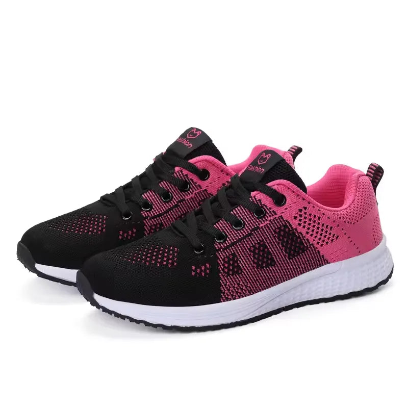 Baskets de sport unisexes ultra-légères, maille respirante, idéales running et confort décontracté.