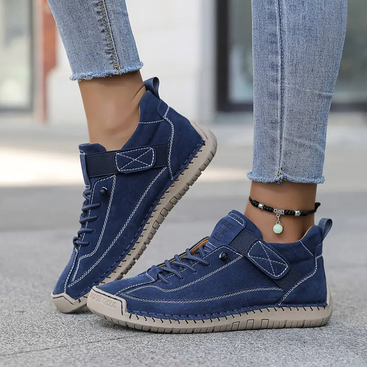 Chaussures de marche femme respirantes avec design décontracté, parfaites pour le quotidien actif.