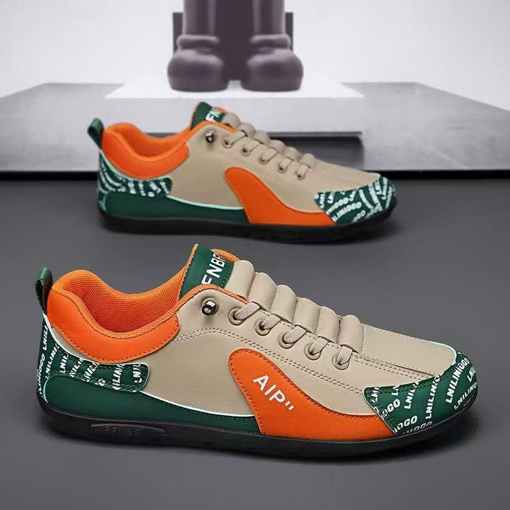 Baskets homme mode, semelle adhérente, grand confort. Idéales pour un look décontracté et actif en ville.