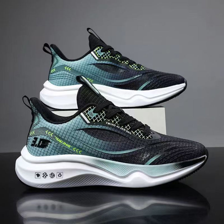 Baskets confortables pour hommes, style moderne, parfaites pour le sport ou le port quotidien.