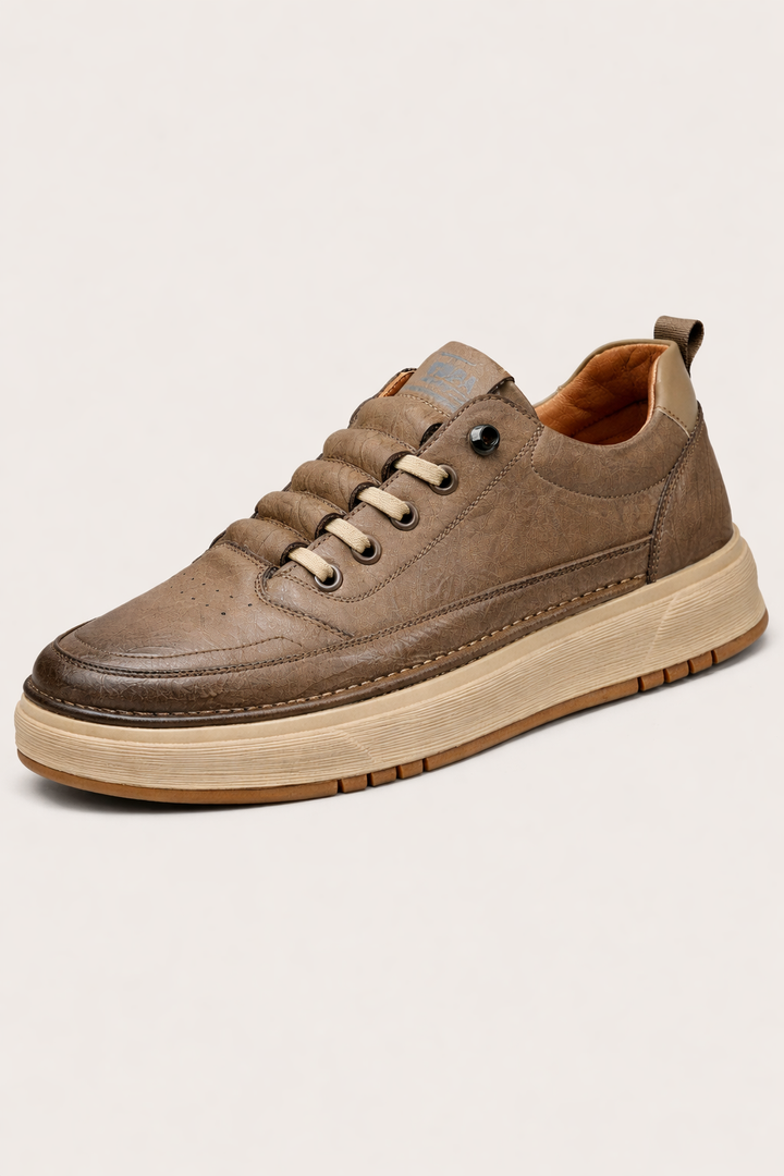 Sneakers décontractées pour hommes, confortables, parfaites pour la marche et look moderne.