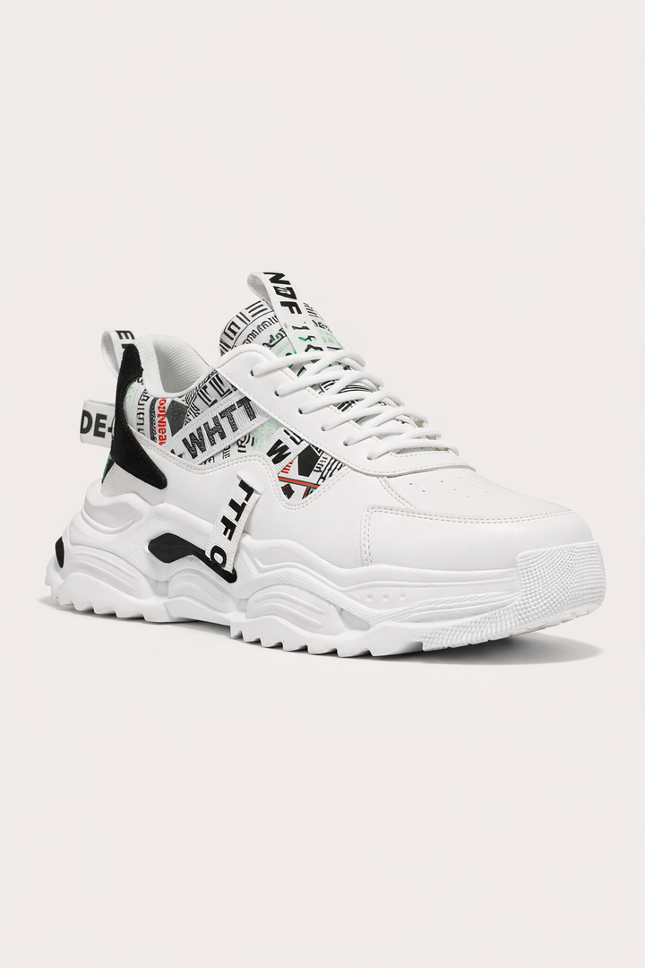 Chaussures homme confortables avec semelle épaisse pour absorption des chocs et usage quotidien.