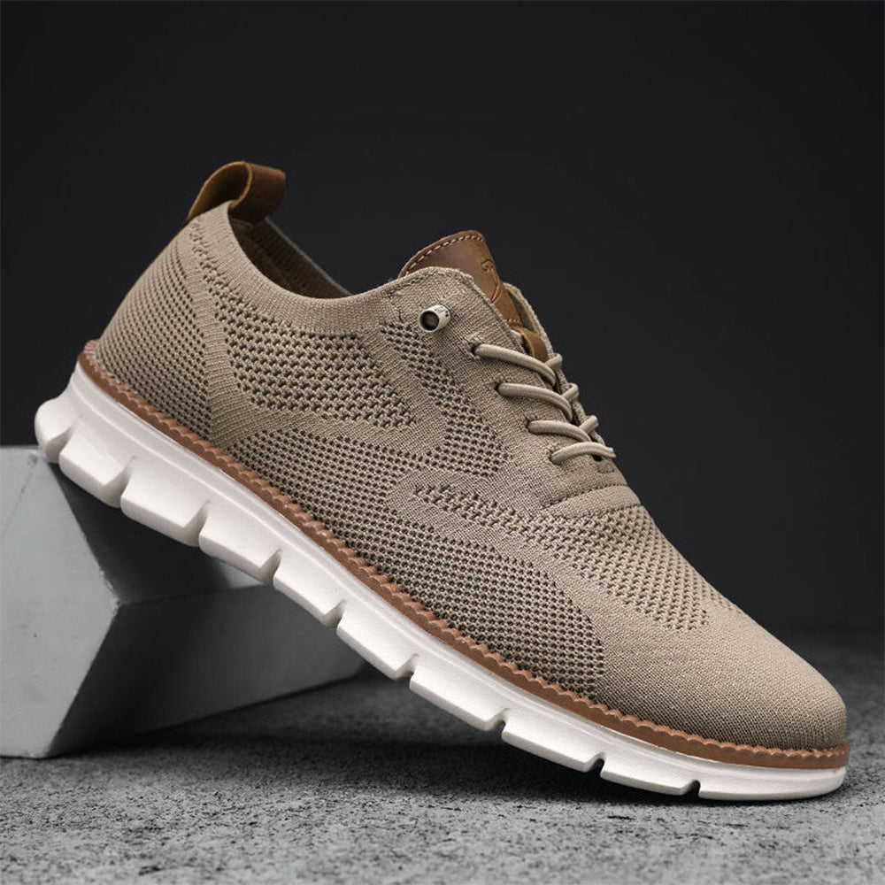 Chaussures de ville pour hommes, respirantes et confortables, offrant haute adhérence et facile entretien.