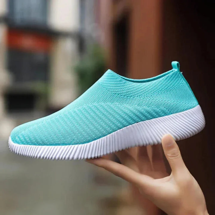 Baskets sport femme, légères, flexibles, avec un excellent soutien du pied et respirabilité.