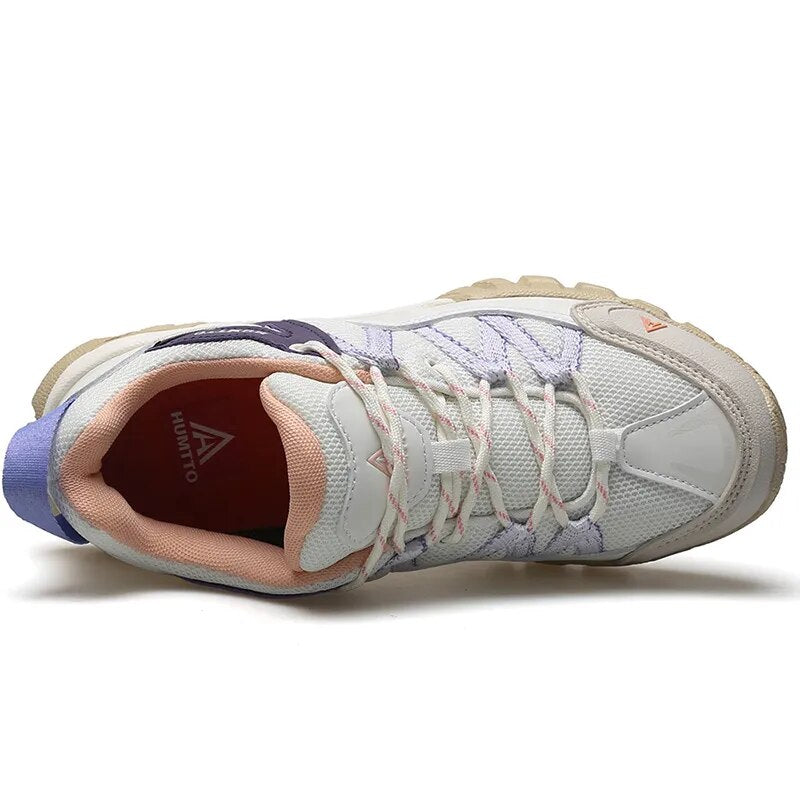 Chaussures de luxe décontractées pour femmes, baskets tendance et polyvalentes, idéales pour l'extérieur.