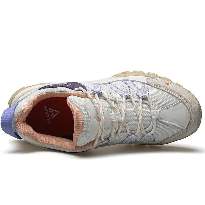 Chaussures de luxe décontractées pour femmes, baskets tendance et polyvalentes, idéales pour l'extérieur.