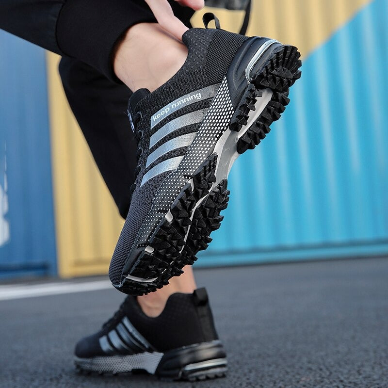 Baskets Runmax homme orthopédiques : bien-être global, soutien des pieds, du dos et de la posture.