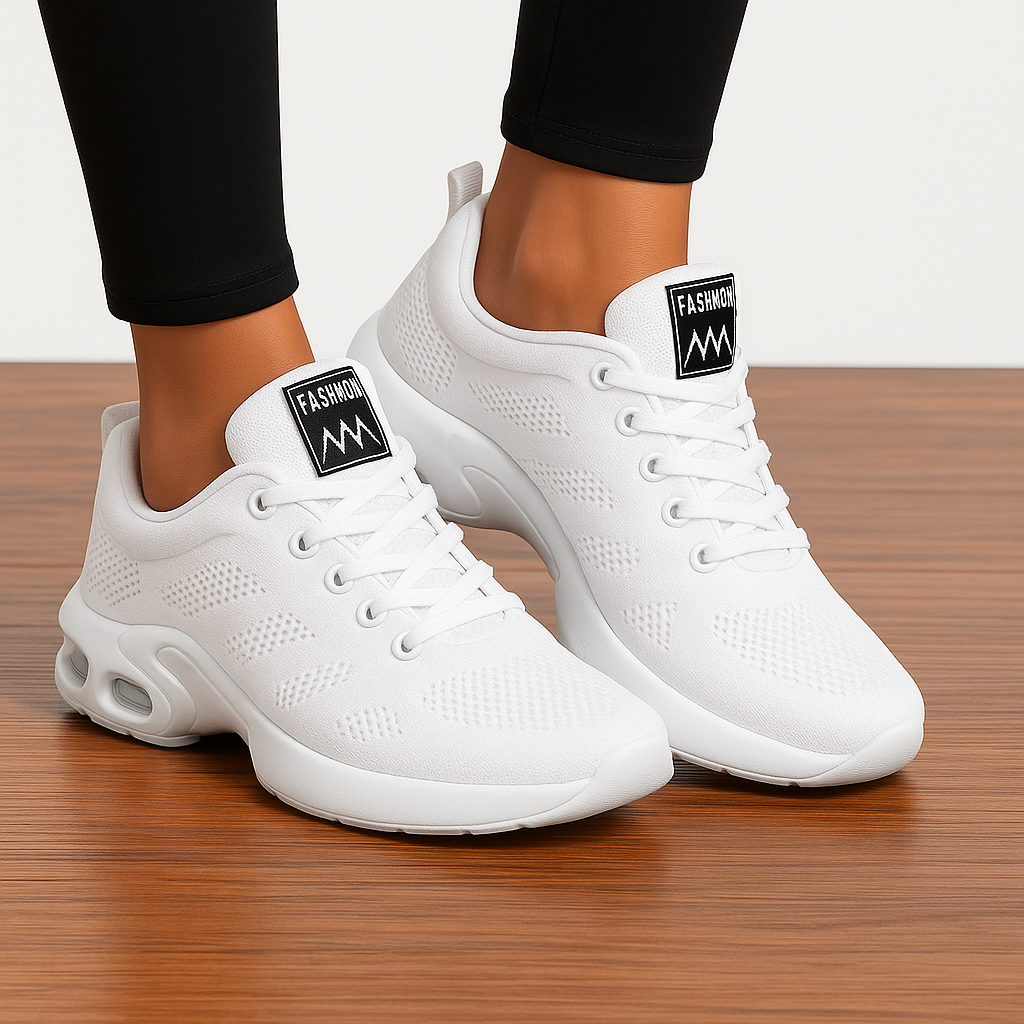 Chaussures respirantes femme orthopédiques, parfaites pour le sport doux et le confort quotidien des pieds.