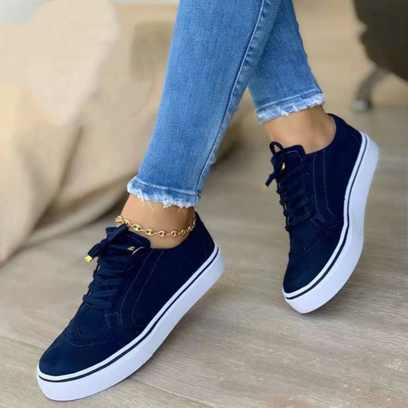 Baskets sport-chic Valeria pour femmes, confortables et élégantes, parfaites pour le sport ou le quotidien.